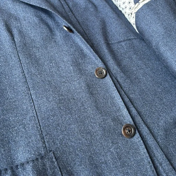 *Luxury* Finamore 1925 Napoli Navy Hand Tailored Patch Pocket Blazer Eu 52 US 40 - Picture 6 of 16